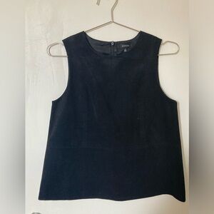 Babaton suede sleeveless top